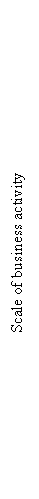: Scale of business activity