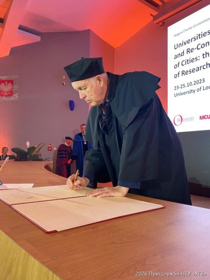 10. Підписання оновленої Великої Хартії університетів (Magna Charta Universitatum) у Лодзькому університеті (Польща), 2023р
